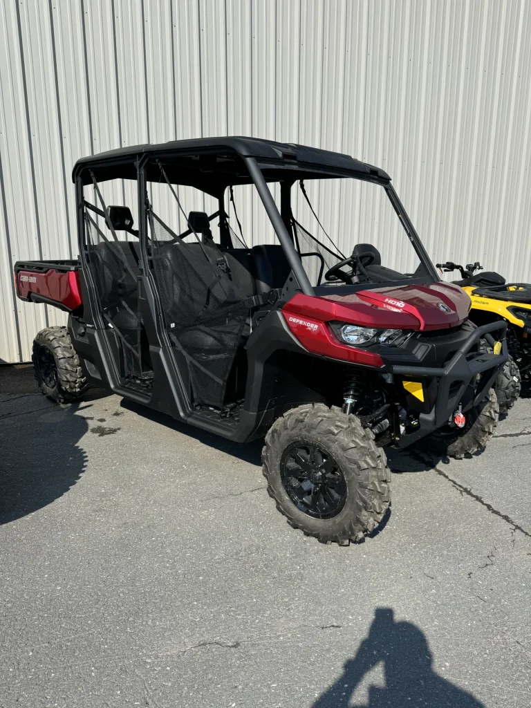 2024 Can-Am Defender MAX XT HD10 New FIERY RED CADEFMAXXT64HD10-3319