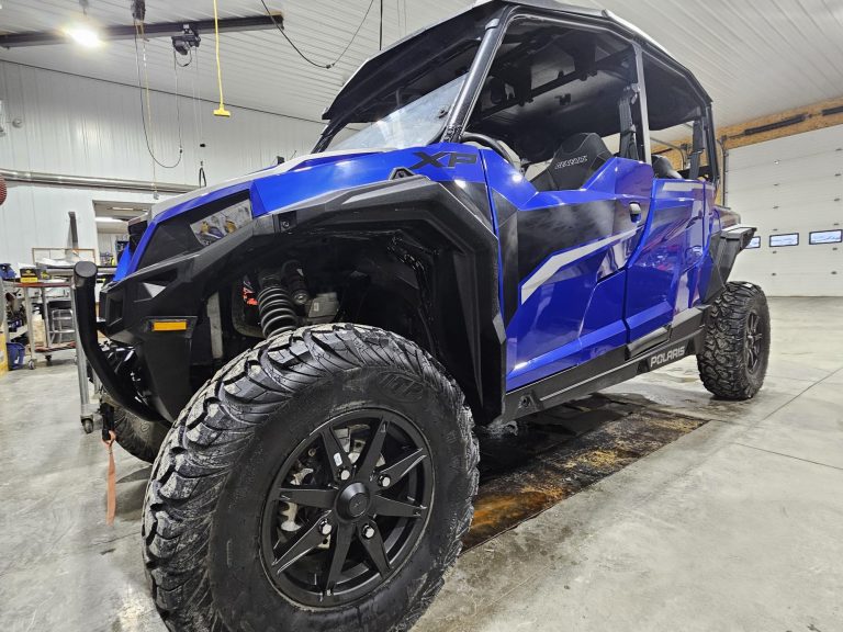 2024 Polaris GENERAL XP 4 1000 Ultimate Used BLUE POGEN1000XP4-9468