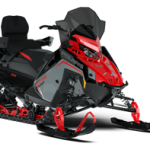 2025 Polaris INDY Adventure ProStar S4 137 New GRAY/RED POSNOINDYADVPROSTRS4-5011