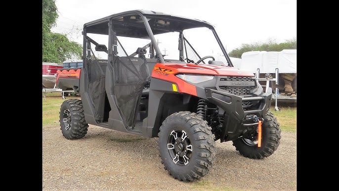 2025 Polaris Ranger Crew XP 1000 Premium New ORANGE PORGRCREW1000XPPREM-6515