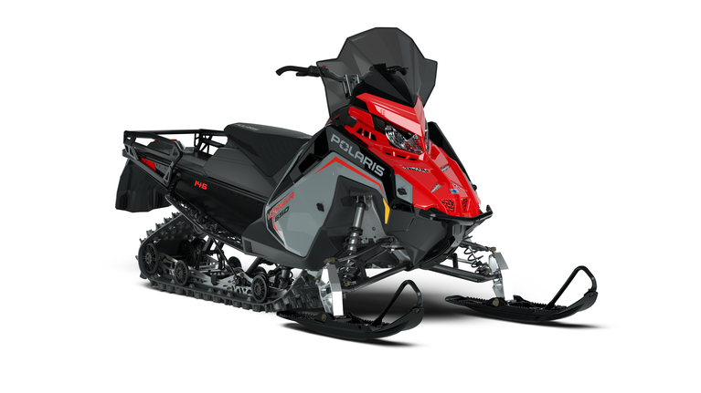 2025 Polaris Voyageur 146 650 New gray/red POSNVOYG650-0119