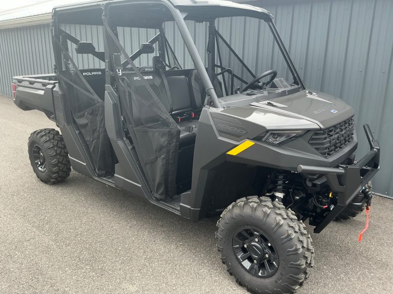 2025 Polaris Ranger Crew 1000 Premium New GRAY PORGR1000CREW-1353