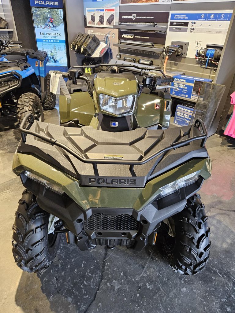2025 Polaris Sportsman 450 H.O. EPS New GREEN POSPMN450HOEPS-3615