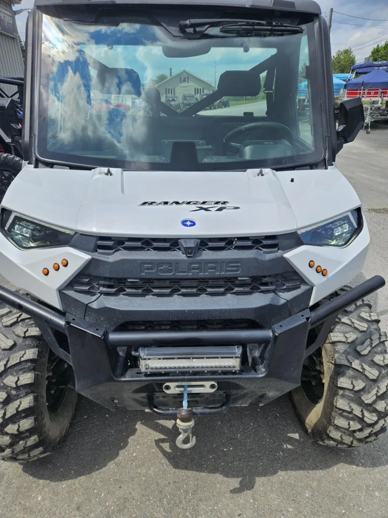 2022 Polaris Ranger XP 1000 NorthStar Edition Ultimate Used WHITE URGRXPNSULT-455q