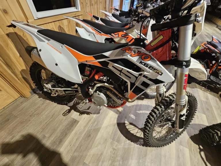 2022 Kayo K6 EFI 250 New WHITE/ORANGE KAK6-0206