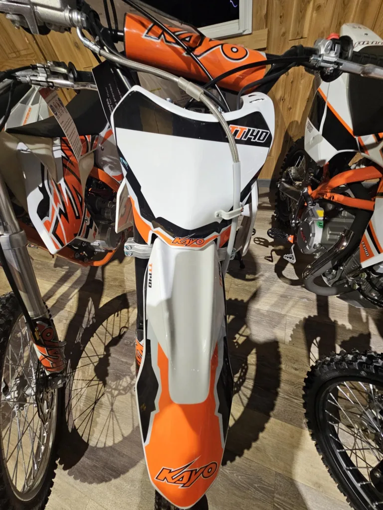 2024 Kayo TT 140 New WHITE KAPBIKETT140-0104