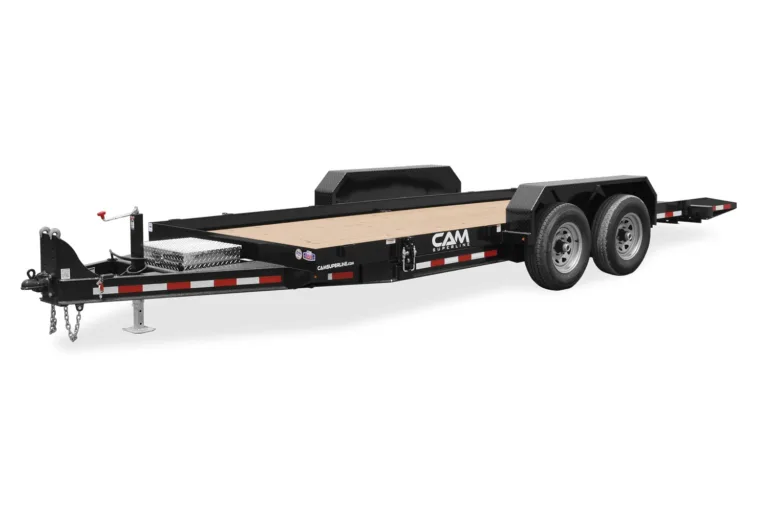 2025 CAM SUPERLINE 7 TON TILT FULL DECK 8.5X18  New BLACK P7CAM18FTT-404