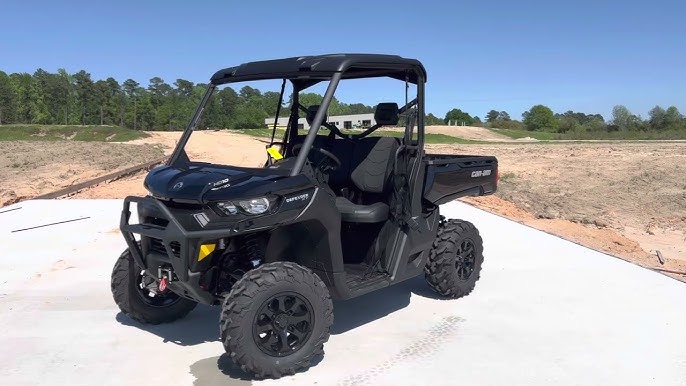2025 Can-Am Defender XT HD9 New Stealth Black CADEFXT2HD9-0563