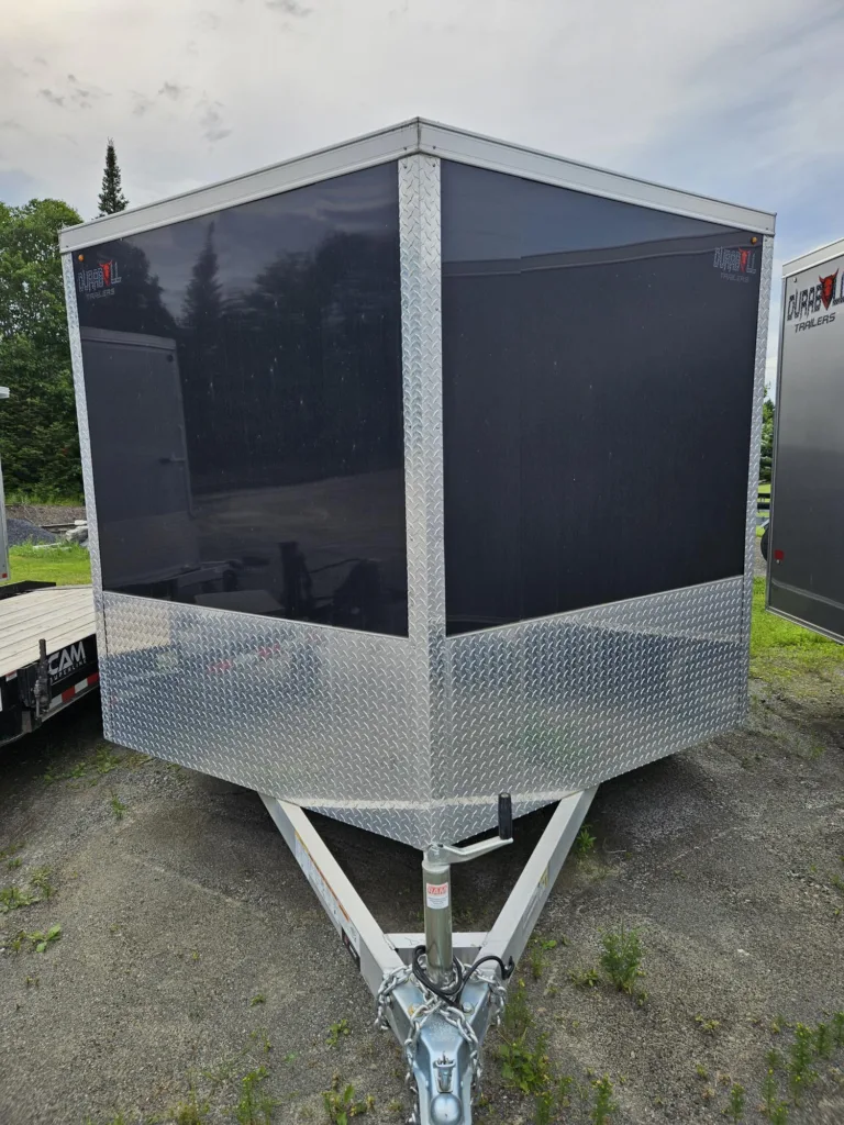 2025 DURABULL 101X12 SA ENCLOSED TRAILER BLK  New BLACK DBMS101X12SA-0434