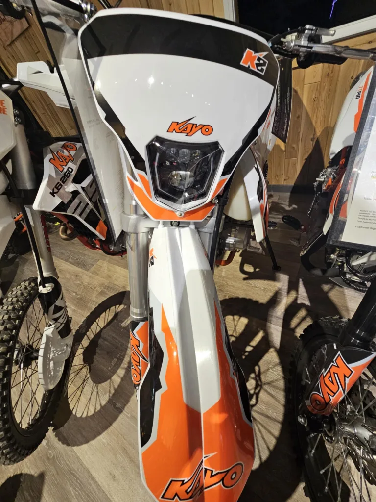 2025 KAYO K2 230  New WHITE KAK2DBKE-0329