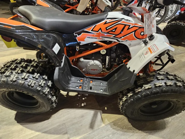 2025 KAYO PREDATOR 125 EFI  New WHITE KAPRED125-2142