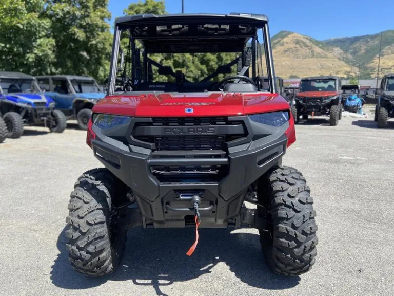 2025 Polaris Ranger Crew XP 1000 Premium New Sunset Red PORGR1000XPCREWPREM-4442