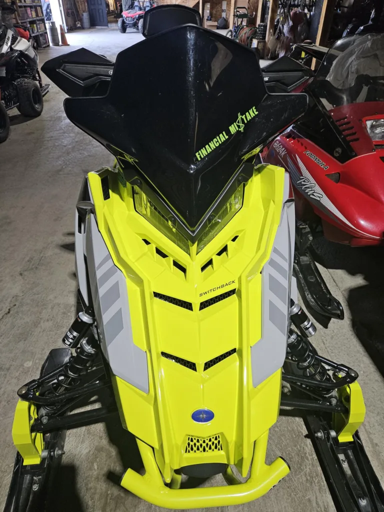 2020 Polaris Switchback Assault 850 144 Used Ghost Gray / Lime Squeeze UPOASSAULT850BMICH6960
