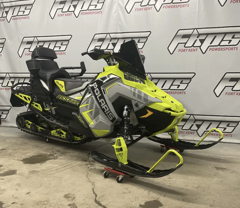 2020 Polaris Switchback Assault 850 144 Used Ghost Gray / Lime Squeeze UPOASSAULT850BMICH6960