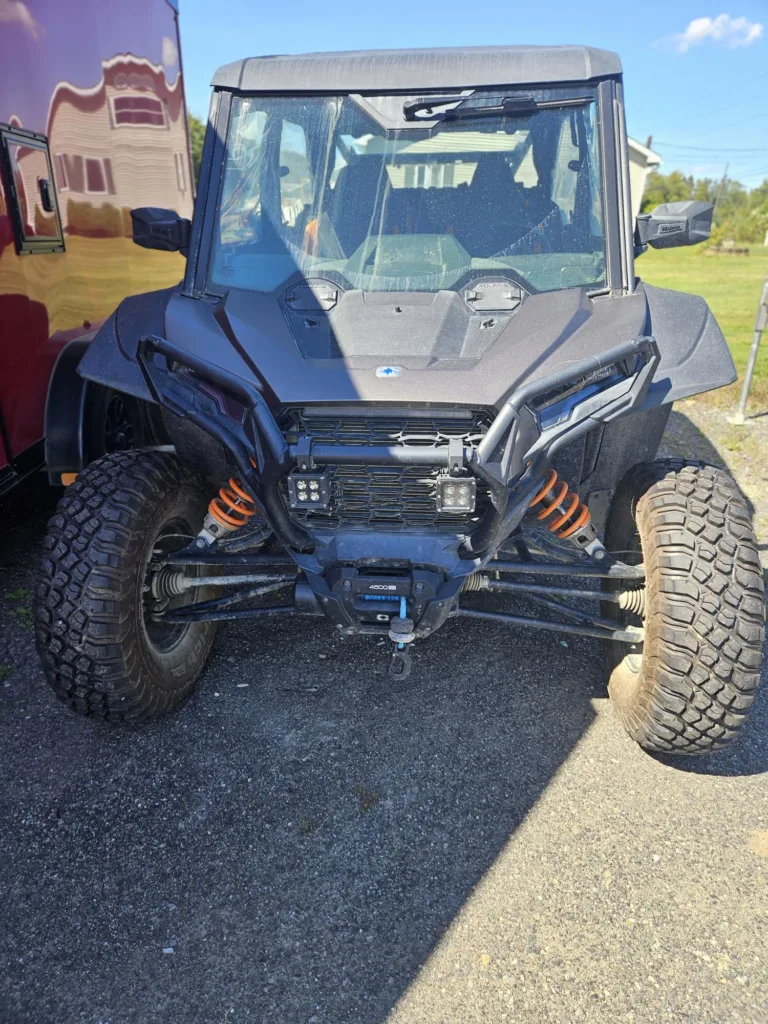 2024 Polaris RZR XP 4 1000 Premium Used Matte Titanium / Onyx Black URZRXP41000TYPIN-4900